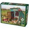 Image de Cobble Hill Puzzle 1000 pieces The Happy Hen House (1000 pièces)