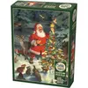 Image de Cobble Hill Puzzle 1000 pièces L'arbre du Père Noël (1000 pièces)