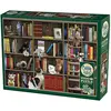 Image de Cobble Hill Puzzle 1000 pieces Kitty Librarians (1000 pièces)