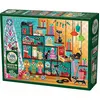 Image de Cobble Hill Puzzle 1000 pieces Christmas Cats (1000 pièces)