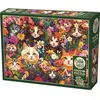 Image de Cobble Hill Puzzle 1000 pieces Blooming Whiskers (1000 pièces)