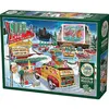Image de Cobble Hill Puzzle 1000 pieces Holiday Drive In (1000 pièces)