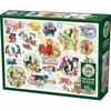 Image de Cobble Hill Puzzle 1000 pieces Dog Thoughts - Random Cut (1000 pièces)