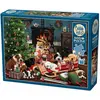Image de Cobble Hill Puzzle 500 Weihnachtswelpen (500 pièces)