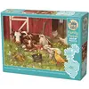 Image de Cobble Hill Puzzle 350 pièces XXL Pieces - Barnyard Babies (350 pièces)
