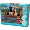 Image de Cobble Hill Puzzle 350 pieces Pups and Ducks (Family) (350 pièces)