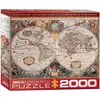 Image de Eurographics Ancienne carte du monde (2000 pièces)