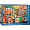 Image de Eurographics La vieille bibliothèque - 1000 pièces (1000 pièces)