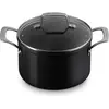 Image de Le Creuset Essential Non-Stick Ceramic kookpan - 20 cm, Poêle + casserole, Noir