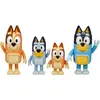 Image de Pack de 4 figurines Bluey Moose Toys