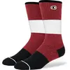 Image de Crankbrothers, Chaussettes de sport, Icon Casual Cotton Socks, rouge/noir/blanc, S/M 37-42 (UE) 5-9 (US) (S/M), Multicolore, Noir, Blanc, Rouge