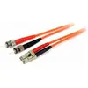 Image de StarTech 1m Fibre Patch Cable Lc - St (1 m), Câble réseau