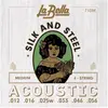 Image de La Bella 710M Silk & Steel Med. 012/056 (6x, Guitare, 0.06"), Corde de guitare