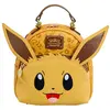 Image de Loungefly Pokemon Eevee Cosplay Womens Convertible Double Strap Shoulder Bag Purse, Brown, M
