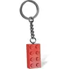 Image de LEGO, Porte-clés, Porte-clés en pierre rouge (850154), Rouge