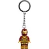 Image de LEGO, Unisexe, Porte-clés, Marvel Avengers Iron Man Porte-clés (854240), Multicolore