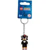 Image de LEGO, Unisexe, Porte-clés, Shadow the Hedgehog Schlüsselanhänger, Rouge, Noir