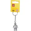Image de LEGO, Unisexe, Porte-clés, Silberner Minifigur, Argent