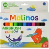 Image de Malinos, Écriture + dessin, Blopens Stylos Airbrush Rainbow (10 x)