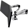 Image de Ergotron LX Dual (Tables, 27", 9 kg), Support de moniteur, Argent