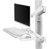 Image de Ergotron LX PRO ARM WALL MOUNT SYSTEM white (Mur, 34", 10 kg), Support de moniteur, Blanc