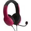 Image de PDP Casque filaire AIRLITE: Scarlet Red Pour PlayStation 5 et PlayStation 4 (Filaire), Casque gaming, Noir, Rouge