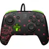 Image de PDP REMATCH GLOW Wired Controller Bowser Nintendo Switch (Switch, Switch OLED), Manette, Rouge, Multicolore