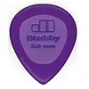Image de Dunlop Stubby Jazz Pick pourpre clair - 2.00 (2 mm), Médiator, Violet