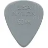 Image de Dunlop Plectres en nylon 0.6mm Paquet de 12 (12x, 0.60 mm), Médiator, Gris