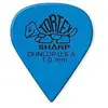 Image de Dunlop Tortex Sharp 100 bleu (12) * (12 x), Médiator, Bleu