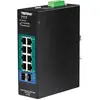 Image de Trendnet TI-PG102i Commutateur industriel Gigabit géré PoE+ à 10 ports sur rail DIN (10 ports), Switch réseau, Noir
