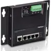 Image de Trendnet Commutateur industriel 5 ports Gbit Unman. PoE+ FA Metal (5 ports), Switch réseau, Noir