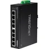 Image de Trendnet Commutateur industriel 8 ports Fast Ethernet L2 Rail DIN (8 ports), Switch réseau, Noir