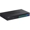 Image de Trendnet Commutateur Gigabit Web Smart PoE+ 10 ports (10 ports), Switch réseau, Noir