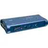 Image de Trendnet TK-409K Switch KVM 4 ports USB kit avec audio, Commutateur KVM, Bleu