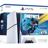 Image de Sony PlayStation 5 Slim Chassis E 825GB Bundle Fortnite, Console de jeu, Blanc, Noir