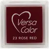 Image de Tsukineko, Tampon encreur, Tampon encreur VersaColor 3x3cm Rose red
