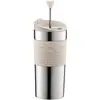 Image de Bodum Travel Press, Cafetière, Argent, Blanc