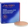 Image de Shiseido, Fond de teint, Maquillage solaire Fond de teint compact SPF 10 Honey (Recharge) / 12 g (Miel)