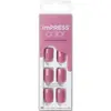 Image de KISS, Nail art + faux ongles, Self-adhesive nails imPRESS Color Petal Pink 30 pcs (L) (Ongles artificiels, Rose Pétale Rose)