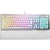 Image de Turtle Beach - Clavier de jeu mécanique RGB Filaire Vulcan II Blanc - Disposition Azerty FR (FR, Filaire), Clavier, Blanc