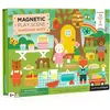 Image de Petitcollage Jeu magnétique maison d'arbre (Allemand, Anglais, Français, Italien, 3 - 6 Années)
