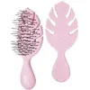 Image de Wet Brush, Brosse + peigne, GO GREEN Mini brosse démêlante rose