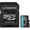 Image de Kingston Canvas Go! Plus microSD (256 Go, microSDXC, U3, UHS-I), Carte mémoire, Noir