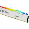 Image de Kingston D5 64GB 6000-40 Beast RGB wh K4 KFY XMP (4 x 16GB, 6000 MHz, RAM DDR5, DIMM), Mémoire vive, Blanc