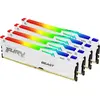 Image de Kingston D5128GB 5200-40 Beast RGB wh K4 KFY XMP (4 x 32GB, 5200 MHz, RAM DDR5, DIMM), Mémoire vive, Blanc