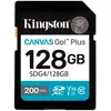 Image de Kingston Carte Sd Sdxc Canvas Go Plus Gen4 C10 Uhs-i U3 V30 128gb
