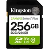 Image de Kingston Canvas Select Plus (256 Go, SD, SDXC, U1, UHS-I), Carte mémoire, Noir, Vert, Blanc