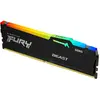Image de Kingston 32GB 5600MT/s DDR5 CL40 DIMM FURY Beast RGB (1 x 32GB, 5600 MHz, RAM DDR5, DIMM), Mémoire vive, Noir