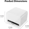 Image de WiiM LPWISUBPW Sub Pro Caisson de basses actif (250 W), Enceinte hifi + home cinéma, Blanc